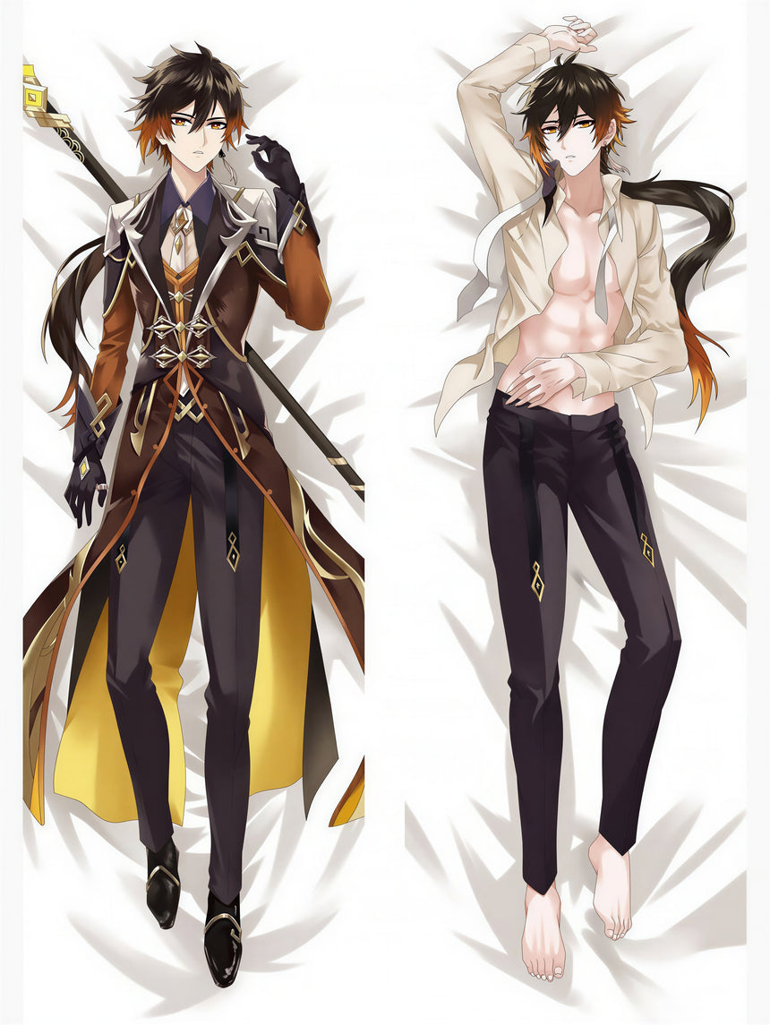 Dakimakura Zhongli in Posa 2