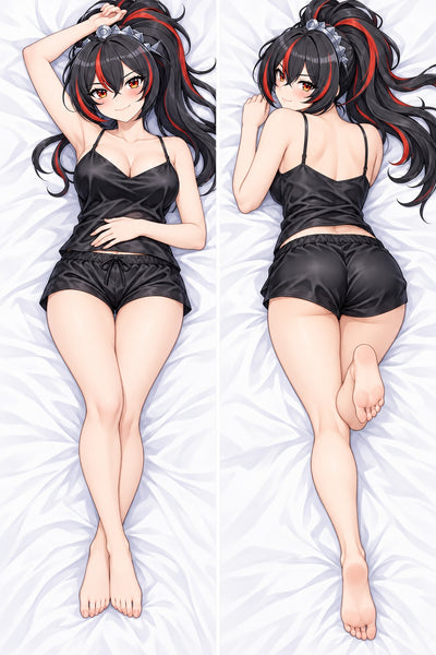 Dakimakura Zhu Yuan Completo in Raso Nero